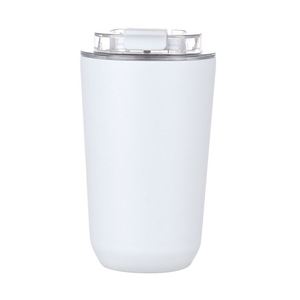 Termo de Acero Inoxidable 304 de 380 ml con Logotipo, Libre de BPA, para Viajes y Automóvil, con Tapa Abatible de Alta Calidad, Taza para Café al Vacío - Product Image 2