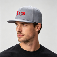 Casquette Snapback 5 Panneaux Souple en Coton avec Logo Personnalisé OEM, Visière Plate, Style Vintage, Réglable, pour le Streetwear
