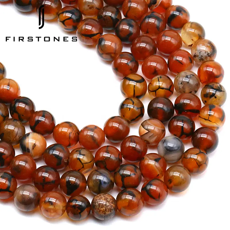 Wholesales Natural Striped Agate Beads Semi Precious Stone Beads Jewelry Making