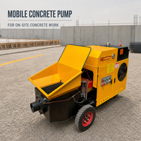 Pompe à béton compacte HL-10R pour la construction de maisons, les projets de ponts et les travaux de tunnels