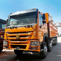 Подержанный самосвал Howo 8X4 для земляных работ и перевозки тяжелых грузов