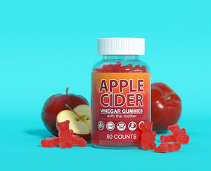 Personalizado vegano musgo de mar saúco ACV PMS biotina L-gultatión probiótico superfruta creatina suplemento gomitas - Product Image 3