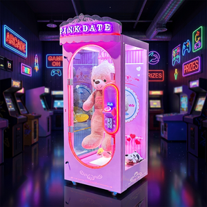 Doll Catcher Pink Date Coin Operated Prize Redemption Arcade <b>Machine</b> Commercial <b>Amusement</b> Equipment for Family Entertainment - Product Image 3