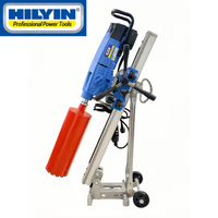 Machine de forage diamantée à trois vitesses HILYIN DTCD40S3 400/300/150 mm avec affichage électronique pour le perçage