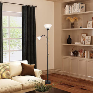 โคมไฟชั้นห้องนั่งเล่นเรียบง่ายมีขอบแบบนอร์ดิกโคมไฟห้องนอนโคมไฟ LED เรียนแบบสร้างสรรค์โคมไฟชั้นสำหรับแม่<span class=keywords><strong>และ</strong></span><span class=keywords><strong>เด็ก</strong></span> - Product Image 2