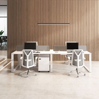 Usine vente en gros espace ouvert banc bureau bureau poste de travail Tables mobilier de bureau