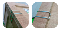 Personnalisé 65Mn galvanisé 72 # pince à ressort caisse en bois pinces à ressort en métal pince à ressort en fil