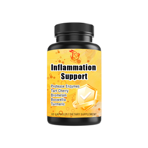 Capsules de soutien anti-inflammatoire OEM ODM au curcuma : favorisent le bien-être général, riches en antioxydants, favorisent l'équilibre et la sérénité - Product Image 1