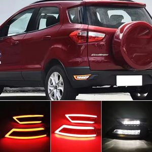 ไฟท้ายรถยนต์ AURON LED รุ่นใหม่ สำหรับติดตั้งเพิ่มเติม  กันชนหลัง ไฟกระพริบสีแดง สำหรับ Ecosport ปี 2014-2019 12V รับประกัน 1 ปี - Product Image 6
