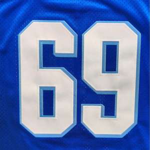 Para Hombre # 4 Moxon #   82 Charlie Tweeder # Camiseta de Fútbol Americano de los Coyotes de West Canaan de la <span class=keywords><strong>Película</strong></span> Varsity Blues de Billy Bob, Número 69, Totalmente Cosida, Tallas S-3XL - Product Image 6