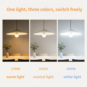 Bombilla LED A60 E27 AC220~240V, Tres Temperaturas de Color, Sin Atenuación, Pantalla de PC + Copa de Aluminio Recubierta de Plástico, Ra80, Ahorro de Energía - Product Image 3