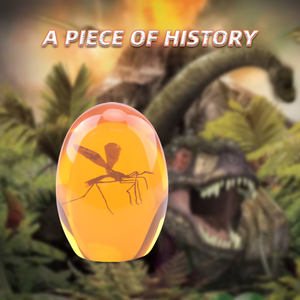 3D <span class=keywords><strong>Jurassic</strong></span> Mosquito - Amber Mosquito-realistico <span class=keywords><strong>Jurassic</strong></span> da collezione-piatto in resina peso della carta - Product Image 2