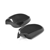 Coque de rétroviseur latéral en fibre de carbone pour BMW E90 E91 320 328 335d 05-08