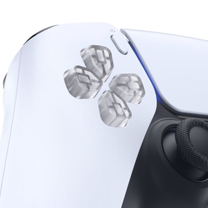 EXtremeRate Boutons directionnels ergonomiques transparents (boutons SDP) pour manettes PS5, PS5 Edge et PS4 (tous modèles) - Product Image 3