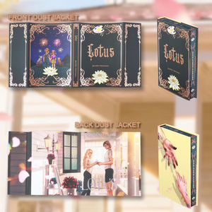 Hardback Collectible <b>Book</b> Special Edition Made Fancy Offset Paper Double Sided Printing Dust Jacket with Foil Stamping - Product Image 4