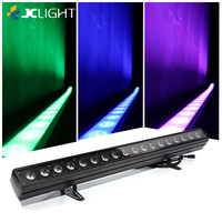 Imperméable à l'eau 18Pcs 4in1 Led Wall Wash Light 18x10w Rgbw Led DJ Night Club Bar LED Wall Wash Light