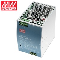 Alimentation à découpage MeanWell NDR-480-48 480W 48V 10A à sortie unique sur rail DIN pour PLC et systèmes de contrôle industriel