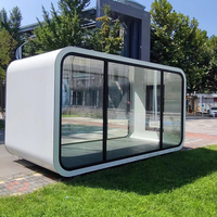 Cabine Apple 20ft 40ft – Maisonnette Préfabriquée Moderne de Luxe pour Extérieur, Bureau Mobile, Conteneur avec Salle de Bain et Utilisation Hospitalière