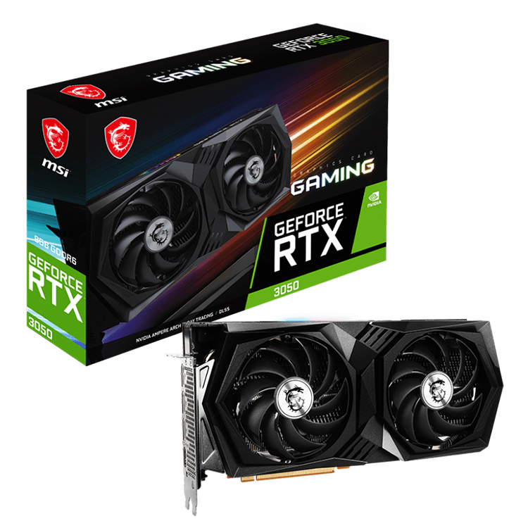 MSI NVIDIA Geforce RTX 3050 GAMING 8G - Used Graphic Card