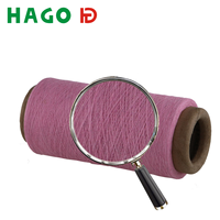 Fil élastique mélangé 24/1 polyester et coton, ligne pour tissage au crochet