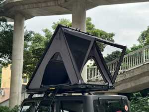 Carpa <span class=keywords><strong>de</strong></span> Techo Rígida Desplegable <span class=keywords><strong>de</strong></span> Aluminio, Carpa Triangular <span class=keywords><strong>para</strong></span> 2-3 Personas, Ideal <span class=keywords><strong>para</strong></span> SUV, Camioneta, <span class=keywords><strong>Jeep</strong></span>, Van - Product Image 4