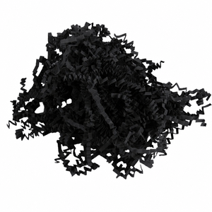 Red <b>Crinkle</b> <b>Paper</b> Straws Shredded Packaging <b>Paper</b> for Gift Wrapping Filler Craft Use - Product Image 2