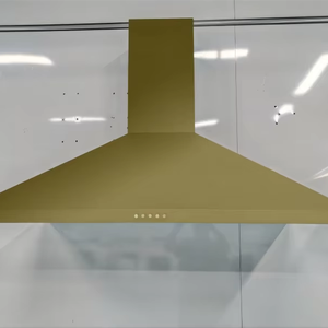 شفاط مطبخ كهربائي مخصص للأجهزة المنزلية، تصميم برج ذهبي، شهادة FCC وCE، مقاس 60 و90 سم - Product Image 1