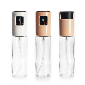 Dispensador de aceite y vinagre de vidrio para cocina, pulverizador de aceite y vinagre con bomba, en stock - Product Image 1