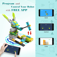 Kit de aprendizaje de programación para niños EV3 100 en 1 bloques de construcción Robot Master Coding Robot