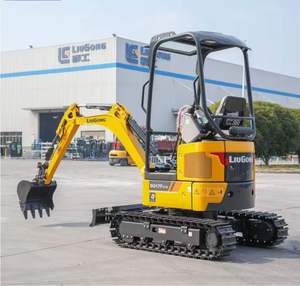 Liugong 9017FZTS Mini Excavadora 1,7 Ton Crawler Kubota Motor Yanmar Motor Maquinaria de construcción China Precio directo de fábrica - Product Image 2