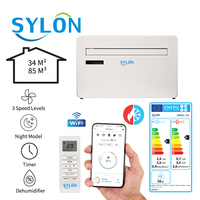 Climatisation monobloc sans unité extérieure, refroidissement et chauffage, gaz écologique R290, climatisation murale divisée pour usage domestique