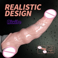 Manchon d'extension de pénis, manchon de pénis, godemiché en silicone souple, jouets sexuels pour adultes, jeux, anneau pénien élastique pour agrandir et allonger pour hommes et couples
