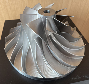 Fabricante de Impulsores de Acero Inoxidable Mecanizados por CNC para Bombas Centrífugas, Compresores y Sopladores, Pieza de Mecanizado Personalizada de 5 Ejes No Estándar - Product Image 4