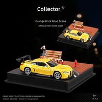 Kit de Diorama de Garage de Stationnement pour Voitures à l'Échelle 1:64 à Deux Niveaux pour Importateurs, Distributeurs et Commandes de Reapprovisionnement en Gros