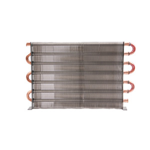 Bobina de refrigeração ac da placa da barbatana do tubo de cobre condensador/evaporador - Product Image 1