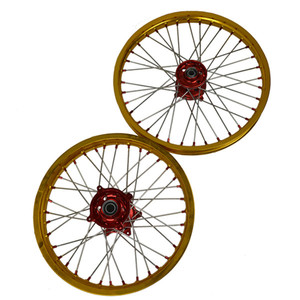 KXF450 <span class=keywords><strong>2018</strong></span> 21/18 "alliage d'aluminium anodisé Motocross/dirtbike ensembles de roues de moto pour <span class=keywords><strong>Kawasaki</strong></span> - Product Image 3
