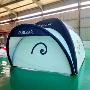 Tente d'<span class=keywords><strong>exposition</strong></span> avec logo gonflable OEM Conception à quatre pattes en TPU pour les activités de plein air Cabine pop-up étanche avec impression de logo personnalisée - Product Image 6