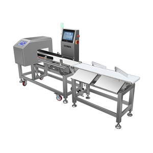 Detector de metales combinado de alta velocidad Controladora de peso para alimentos de <span class=keywords><strong>mar</strong></span> Carne vegetal Industria plástica congelada - Product Image 1