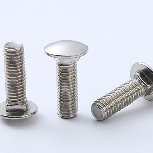 Vis de fixation en acier inoxydable à tête plate, filetage non standard, grade 8.8, zinguées, pour cheminée de câbles et étagère - Product Image 1