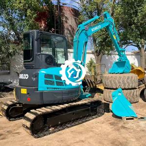 Escavatore Usato <span class=keywords><strong>Kobelco</strong></span> <span class=keywords><strong>SK55</strong></span> 2024 <span class=keywords><strong>Mini</strong></span> SK55SR 5,5 Tonnellate Escavatore Idraulico Cingolato Capacità Benna 3,4m 0-100 Ore - Product Image 2