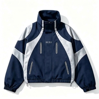 Blouson Bomber Léger en Nylon Ripstop Unisexe Résistant pour l'Extérieur Streetwear Écologique Col Montant Personnalisable ODM OEM
