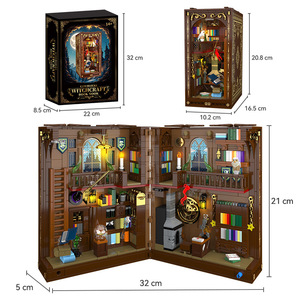 Librería Mágica, el Juguete Educativo de Construcción con Bloques Pequeños Más Vendido, Compatible con Rompecabezas, Ideal como Recuerdo de Aniversario - Product Image 6