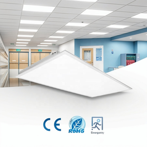 <strong>2x4</strong> FT <strong>LED</strong> Flat <strong>Panel</strong> <strong>Light</strong> 0-10V Dimmable Flicker Free 3500K-5000K CCT Selectable Flat Backlit Fixture White <strong>Panel</strong> <strong>Light</strong> - Product Image 1