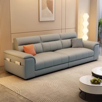 Canapé Modulaire Luxueux 2025 Crème Française pour Petit Salon Moderne Simple Droit Double ou Triple Siège