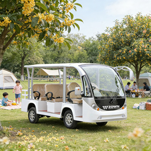 Hot Selling 17/23 Seats Electric Tourist Bus Low Speed Sightseeing <b>Coach</b> for Scenic Spot - Product Image 1