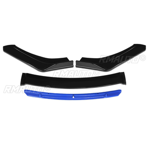 Spoiler universal 4 en 1 para parachoques delantero de coche, kit de carrocería, difusor divisor para SEAT LEON FR 5F MK3 MK3.5 para Ibiza 6J 6L - Product Image 4