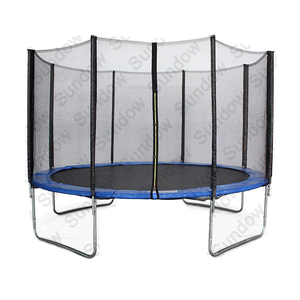 Sundow bán buôn 2024 chất lượng tốt giá rẻ giá Trampoline bán hàng sức chịu đựng 55 inch tốt nhất nhỏ mini Trampoline với lưới bảo vệ - Product Image 2