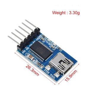 TZT – Module de base <span class=keywords><strong>FTDI</strong></span> USB à TTL 6Pin FT232RL <span class=keywords><strong>FTDI</strong></span> USB MWC programmeur pour <span class=keywords><strong>Arduino</strong></span> - Product Image 2