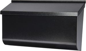 Convenient and Durable Wall Mount Mailbox for <strong>Outside</strong> Steel Wall-Mount Mailbox Rust-Proof Metal <strong>Post</strong> <strong>Box</strong> - Product Image 2