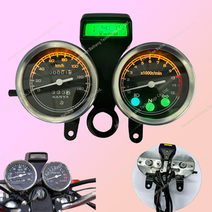 Vélocimètre digital de moto Vélomètre Odomètre Raceboy Pièces de moto pour <span class=keywords><strong>Suzuki</strong></span> Gn <span class=keywords><strong>125</strong></span> <span class=keywords><strong>Intruder</strong></span> <span class=keywords><strong>125</strong></span> ED - Product Image 1